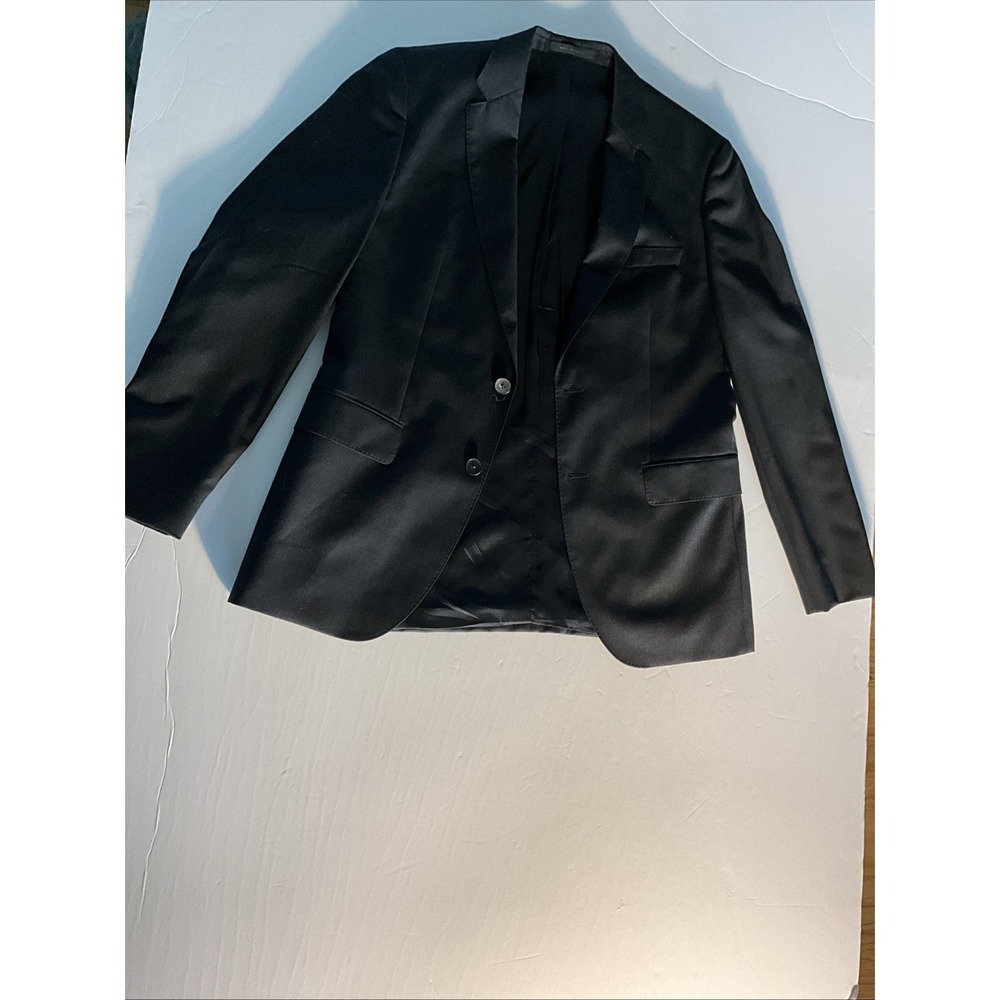 Hugo Boss Boss Black Tuxedo Sport Coat Blazer Satin Lapel Men's 38r